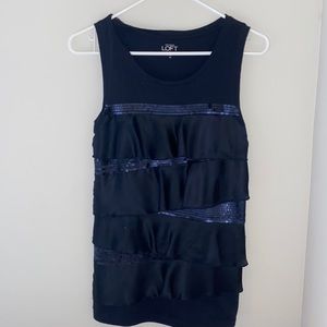 Ann Taylor LOFT Women’s Black Tank Top
